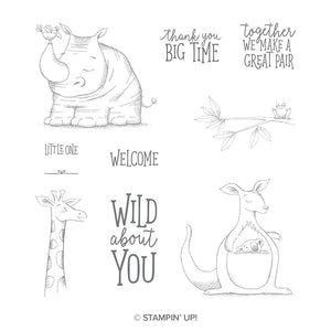 Animal Outing | Retired Clear Mount Stamp Set | Stampin' Up!
