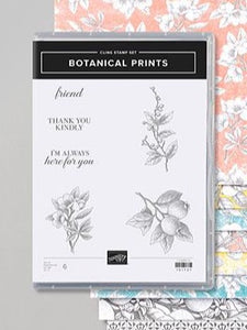 Botanical Prints | Retired Cling Mount Stamp Set | Stampin' Up!