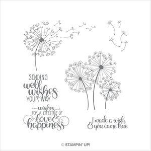Dandelion Wishes | Retired Clear Mount Stamp Set | Stampin' Up!