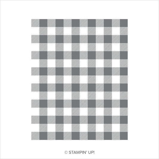 Buffalo Check | Retired Cling Mount Stamp Set | Stampin' Up!