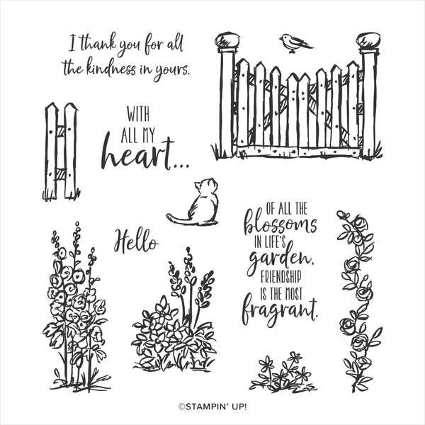 Grace's Garden | Retired Photopolymer Stamp Set | Stampin' Up!