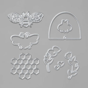 Detailed Bee Dies | Retired Dies Collection | Stampin' Up!