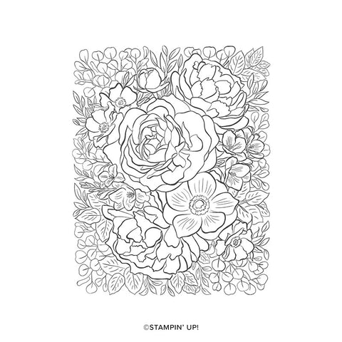 Breathtaking Bouquet | Retired Cling Mount Stamp Set | Stampin' Up!