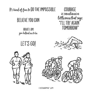 Do the Impossible | Retired Cling Mount Stamp Set | Stampin' Up!