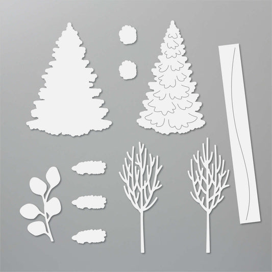 Into the Woods Dies | Retired Dies Collection | Stampin' Up!