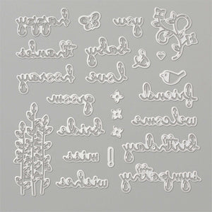 Well Writtenl Dies | Retired Dies Collection | Stampin' Up!