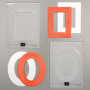 Heirloom Frames 3D Embossing Folder and Dies Set | Retired Embossing Folder | Stampin' Up!