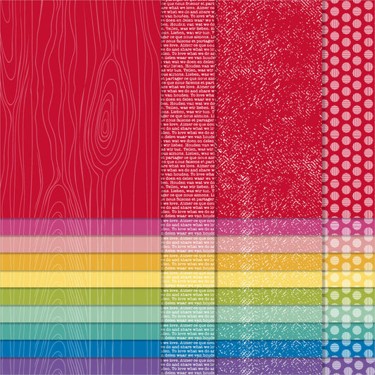 Brights DSP | 10 Sheets | Retired Paper | Stampin' Up!