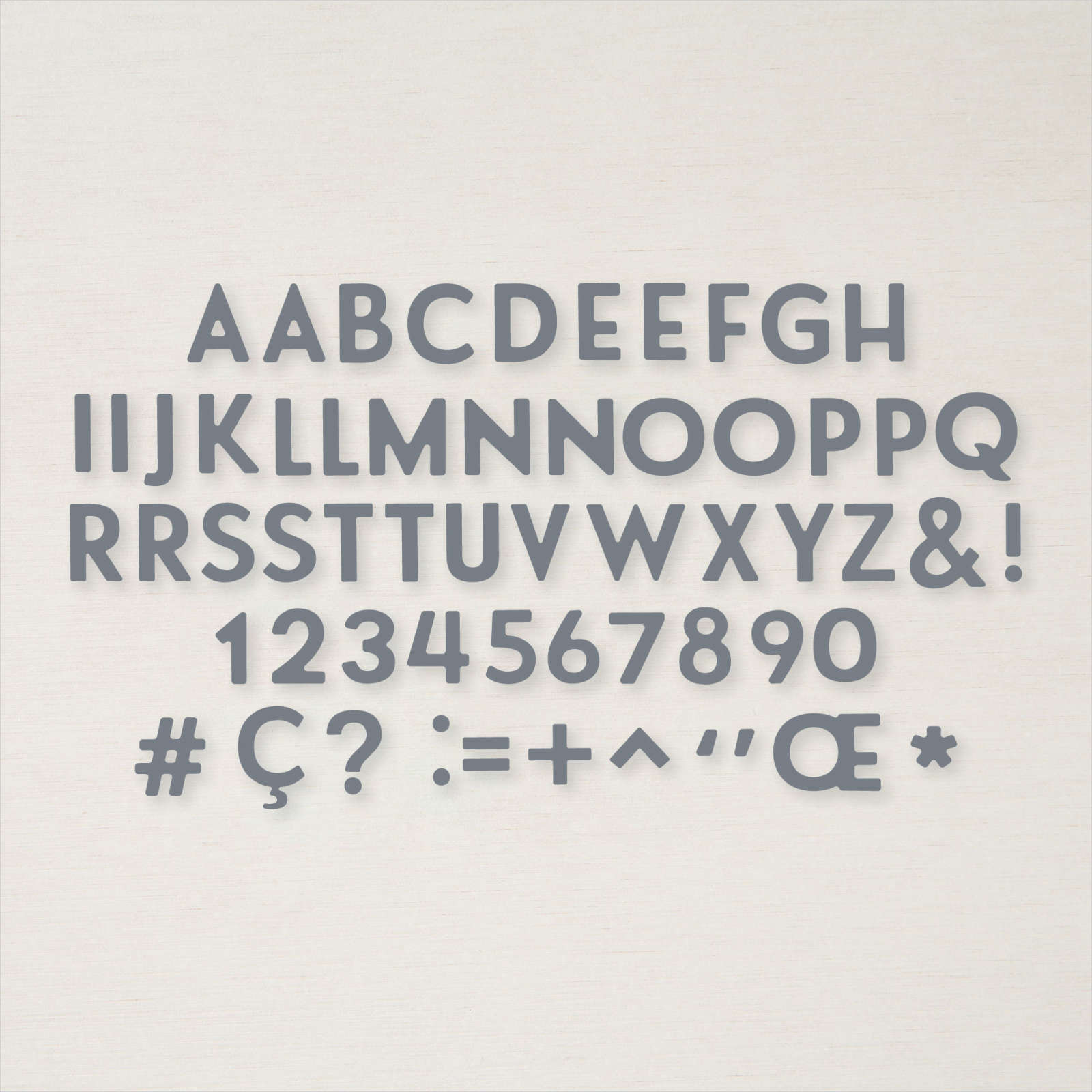 Playful Alphabet Dies | Retired Dies Collection | Stampin' Up!
