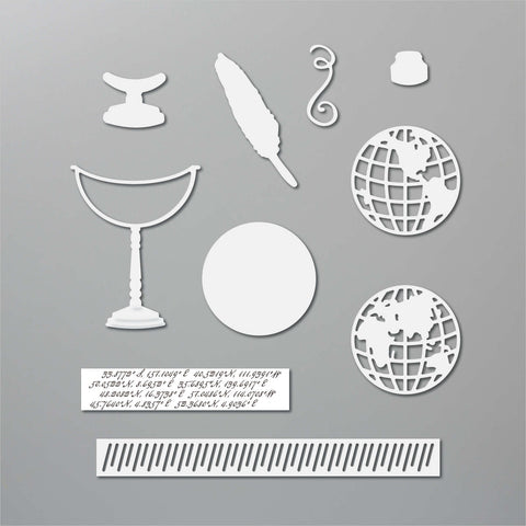 World Map Dies | Retired Dies Collection | Stampin' Up!