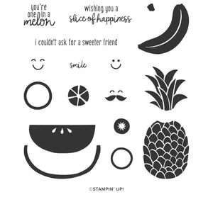 Cute Fruit | Retired Photopolymer Stamp Set | Stampin' Up!