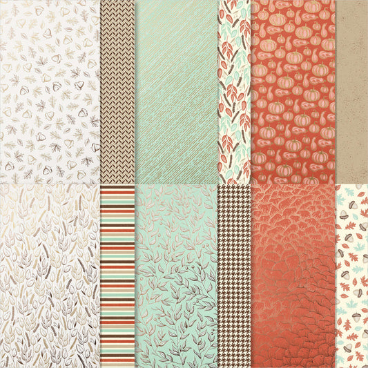 Gilded Autumn Specialty DSP | 6 Sheets | Retired Paper | Stampin' Up!