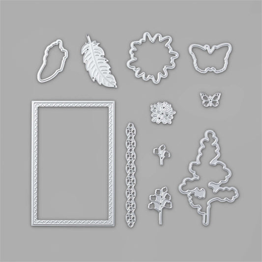 Natures Thoughts Dies | Retired Dies Collection | Stampin' Up!