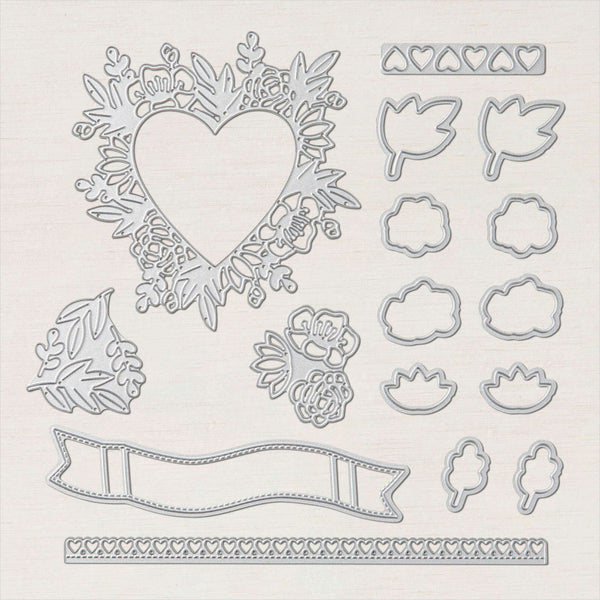 Floral Heart Dies | Retired Dies Collection | Stampin' Up!