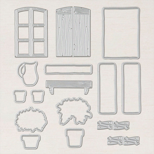 Window Flowers Box Dies | Retired Dies Collection | Stampin' Up!