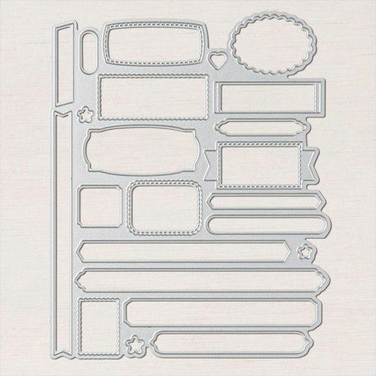 Messages Dies | Retired Dies Collection | Stampin' Up!