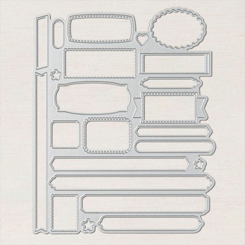 Messages Dies | Retired Dies Collection | Stampin' Up!