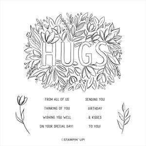 Sending Hugs | Retired Cling Mount Stamp Set | Stampin' Up!