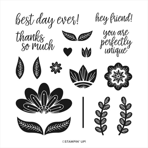 In Symmetry | Retired Photopolymer Stamp Set | Stampin' Up!