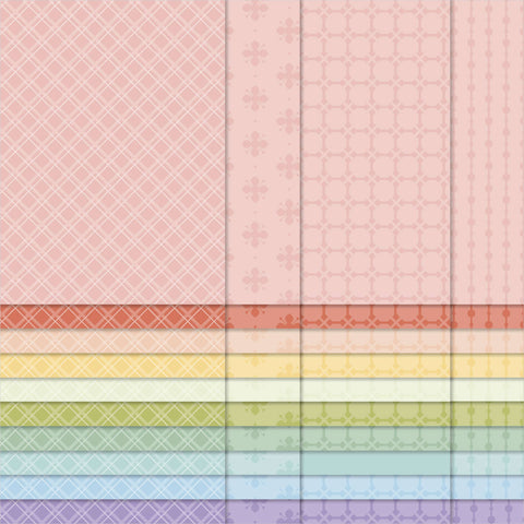 Subtles DSP (2021 Design) | 10 Sheets | Retired Paper | Stampin' Up!