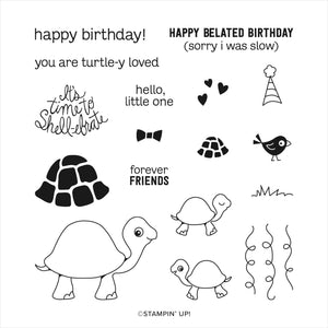 Turtle Friends | Retired Photopolymer Stamp Set | Stampin' Up!