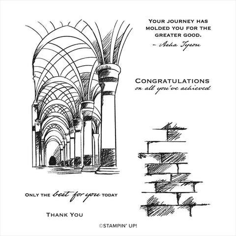 Path to Greatness | Retired Cling Mount Stamp Set | Stampin' Up!