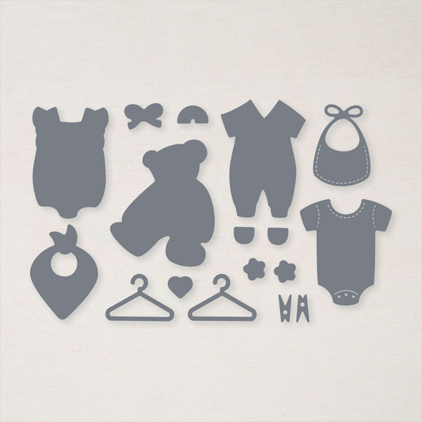 Baby Clothes Dies | Retired Dies Collection | Stampin' Up!
