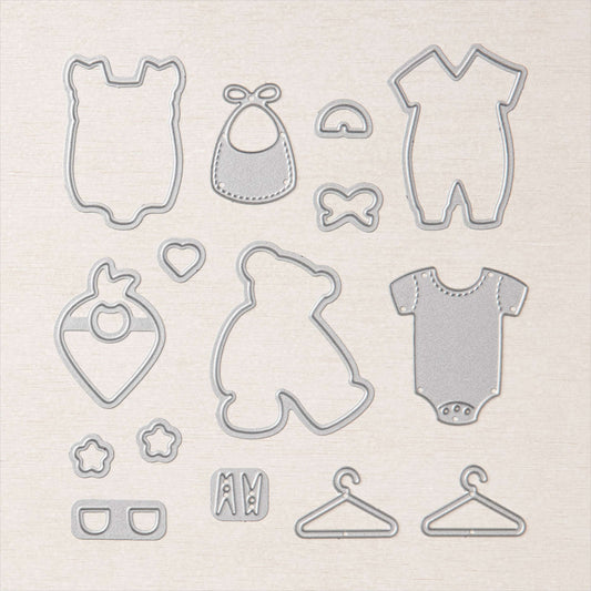 Baby Clothes Dies | Retired Dies Collection | Stampin' Up!