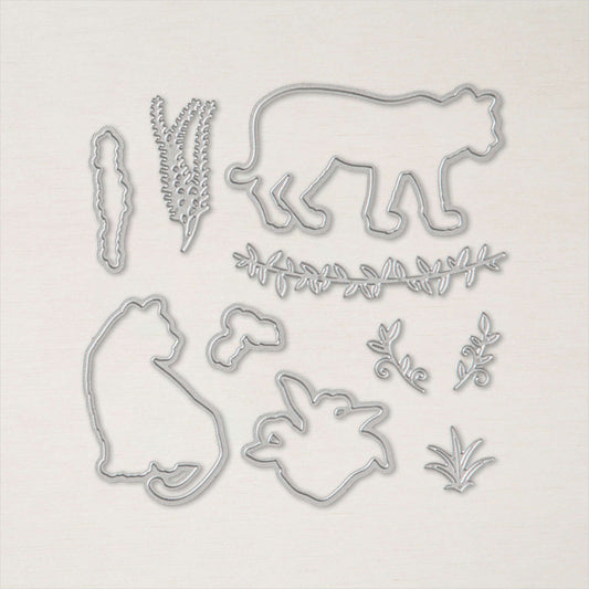 Big Cats Dies | Retired Dies Collection | Stampin' Up!