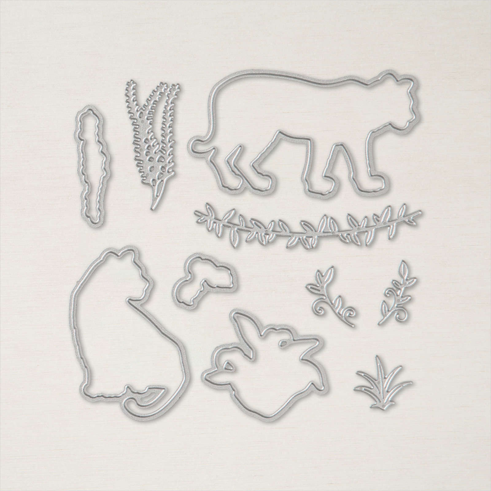 Big Cats Dies | Retired Dies Collection | Stampin' Up!