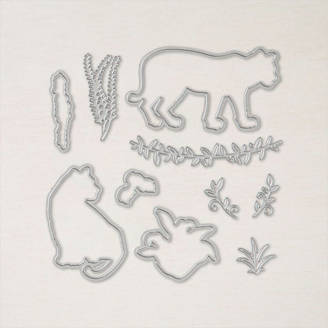 Big Cats Dies | Retired Dies Collection | Stampin' Up!