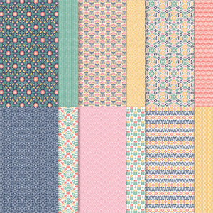 Sweet Symmetry DSP | 6 Sheets | Retired Paper | Stampin' Up!