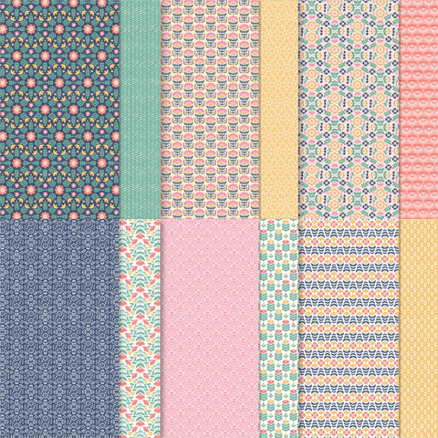 Sweet Symmetry DSP | 6 Sheets | Retired Paper | Stampin' Up!