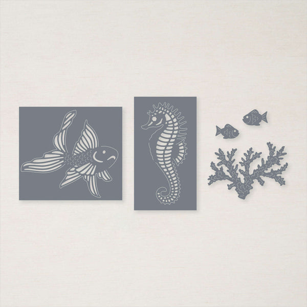Sea Life Dies | Retired Dies Collection | Stampin' Up!