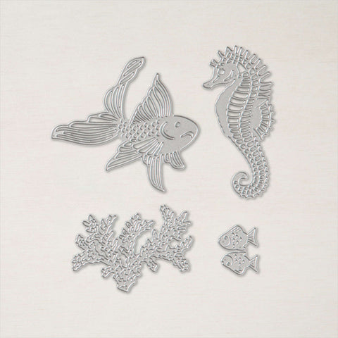 Sea Life Dies | Retired Dies Collection | Stampin' Up!