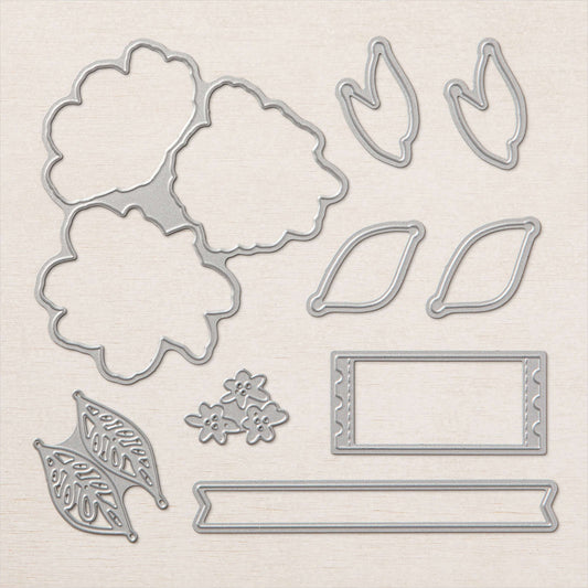 Bloom Hybrid Embossing Folder and Dies | Retired Dies Collection | Stampin' Up!