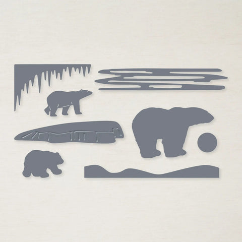 Polar Bears Dies | Retired Dies Collection | Stampin' Up!