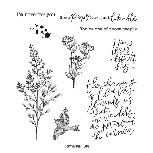 Beauty of Tomorrow | Retired Cling Mount Stamp Set | Stampin' Up!