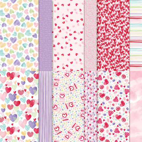 Sweet Talk | 12x12 DSP | Retired | Full Packet | Stampin' Up!