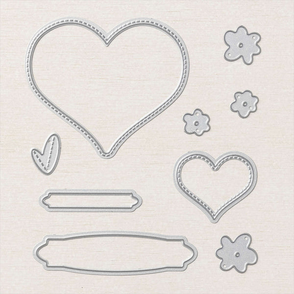 Bouquet of Love Hybrid Embossing Folder and Dies | Retired Dies Collection | Stampin' Up!