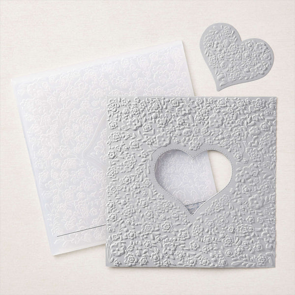 Bouquet of Love Hybrid Embossing Folder and Dies | Retired Dies Collection | Stampin' Up!