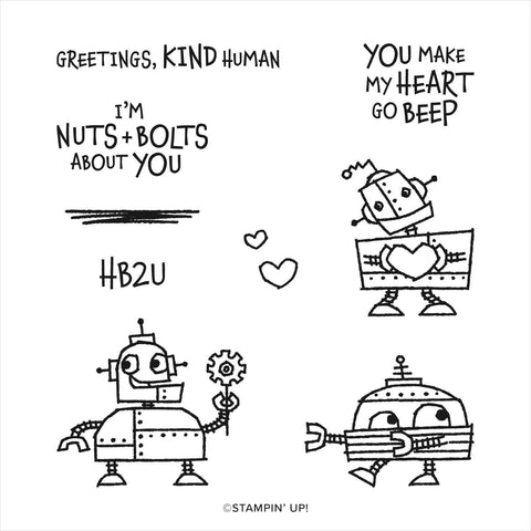 Nuts & Bolts | Retired Cling Mount Stamp Set | Stampin' Up!