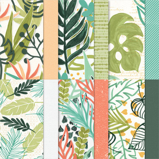 Artfully Composed | DSP | 6 Sheets | Card Front Size | Retired | Stampin' Up!