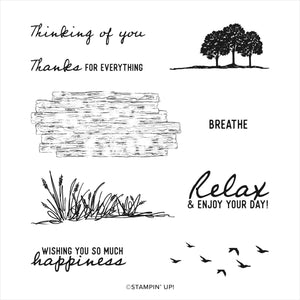 On the Horizon | Retired Cling Mount Stamp Set | Stampin' Up!