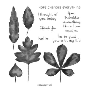 Love of Leaves | Retired Photopolymer Stamp Set | Stampin' Up!