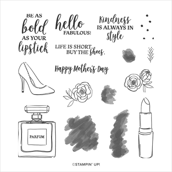 Dressed to Impress | Retired Photopolymer Stamp Set | Stampin' Up!