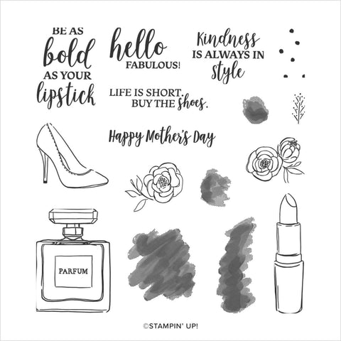 Dressed to Impress | Retired Photopolymer Stamp Set | Stampin' Up!