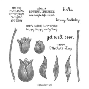 Timeless Tulips | Retired Photopolymer Stamp Set | Stampin' Up!