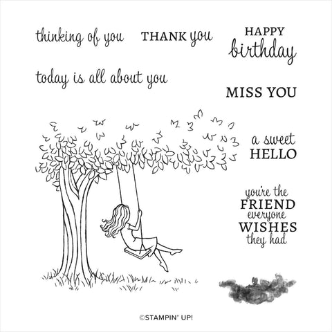 Expressions of Friendship | Retired Cling Mount Stamp Set | Stampin' Up!