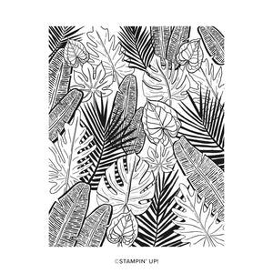 Tropical Hideaway | Retired Cling Mount Stamp Set | Stampin' Up!